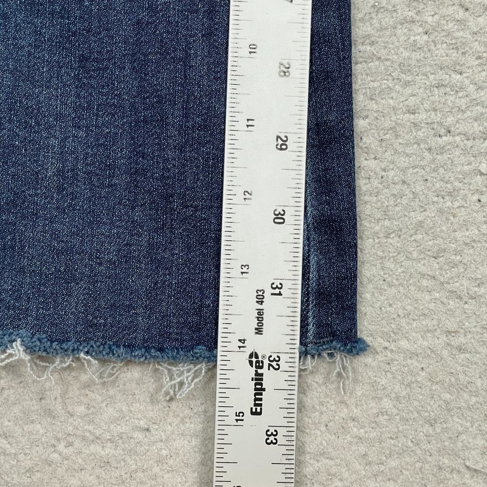 Judy Blue Flare Jeans Women's Size 7 (Fits 28X32) "Why Oh Wyoming" Tummy Control - Picture 5 of 7